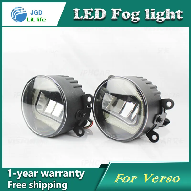 Супер Белые светодиодсветодиодный дневные ходовые огни для Toyota Verso 2009 Drl световая