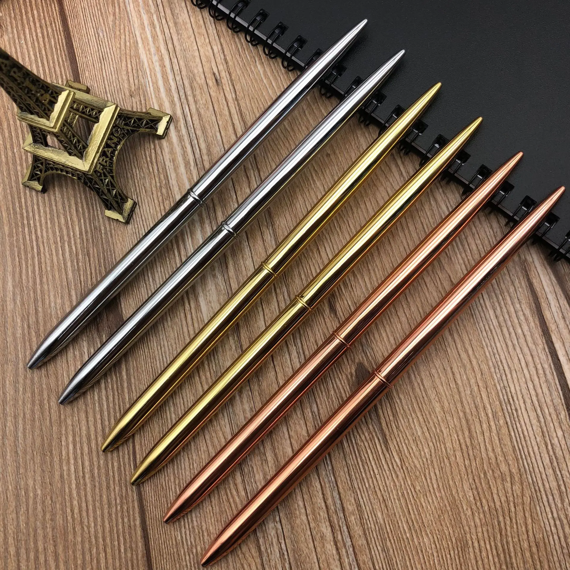 1 шт. креативные деловые офисные шариковые ручки металлические знаки модные