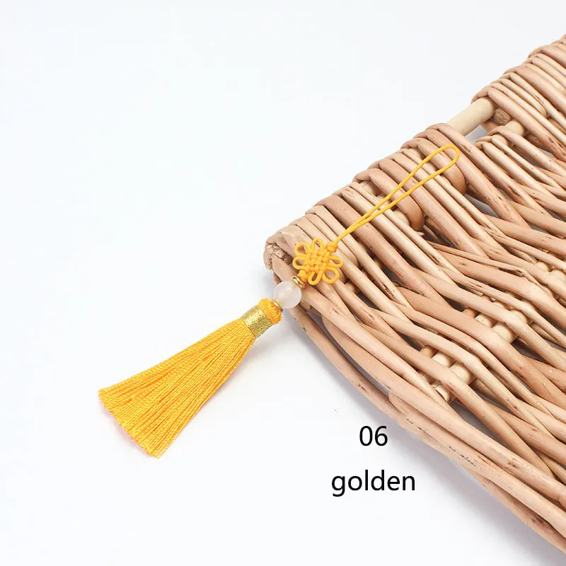 2 шт./партия кисточки Декоративные Шелковые DIY кисточка шелковая кисточка швейная ткань аксессуары бахрома отделка для DIY Закладка с кисточкой сумка Декор
