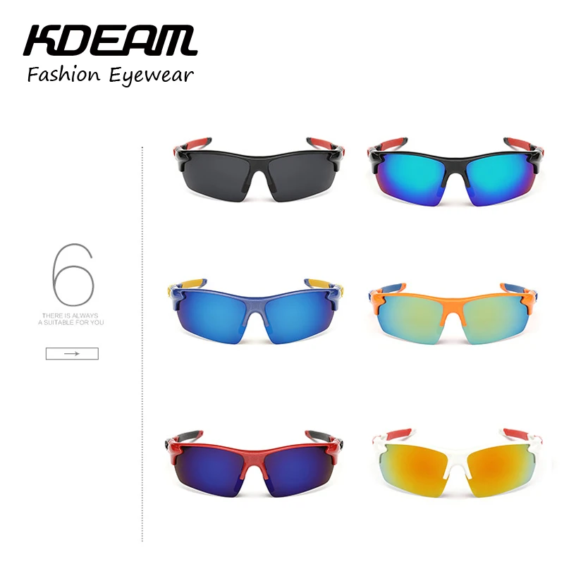 Kdeam летние солнцезащитные очки для мужчин удобные брендовые взрывозащищенные TAC
