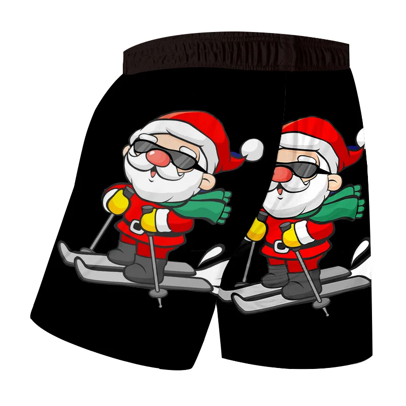 OGKB мужские лыжные и солнцезащитные очки с 3D принтом Санта Клаус новые большие