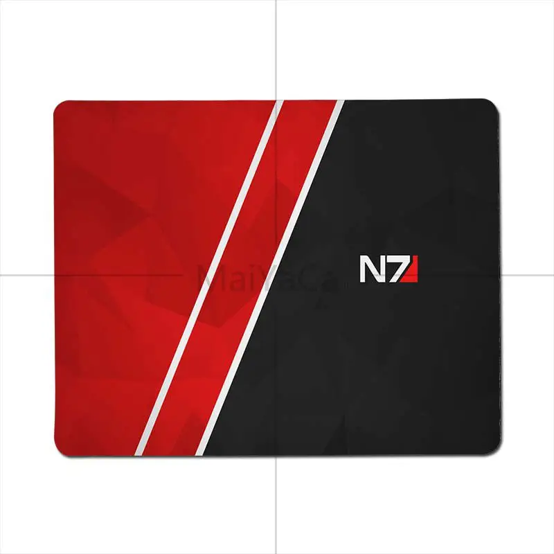 MaiYaCa Новые поступления игровые коврики для мыши с эффектом Mass Effect N7 логотипом на