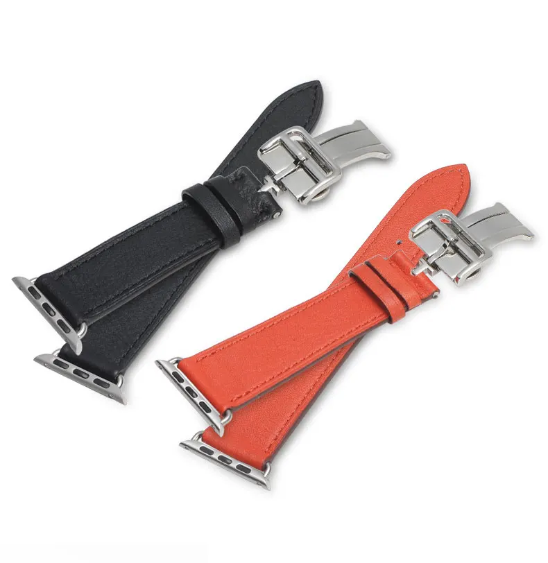 Кожаный ремешок для Apple watch band 4 44 мм 40 мм iwatch band 42 мм 38 мм браслет с пряжкой для Apple watch 4 3 21