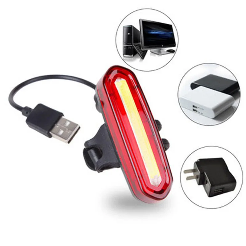 Водонепроницаемый хвост светильник для верховой езды Фонари usb портами и