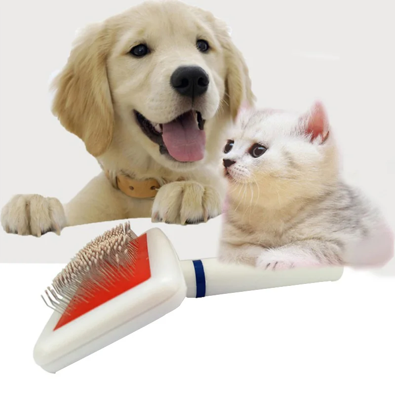 Щетка для домашних животных игла расческа собак кошек Яков щенков щетка удаления