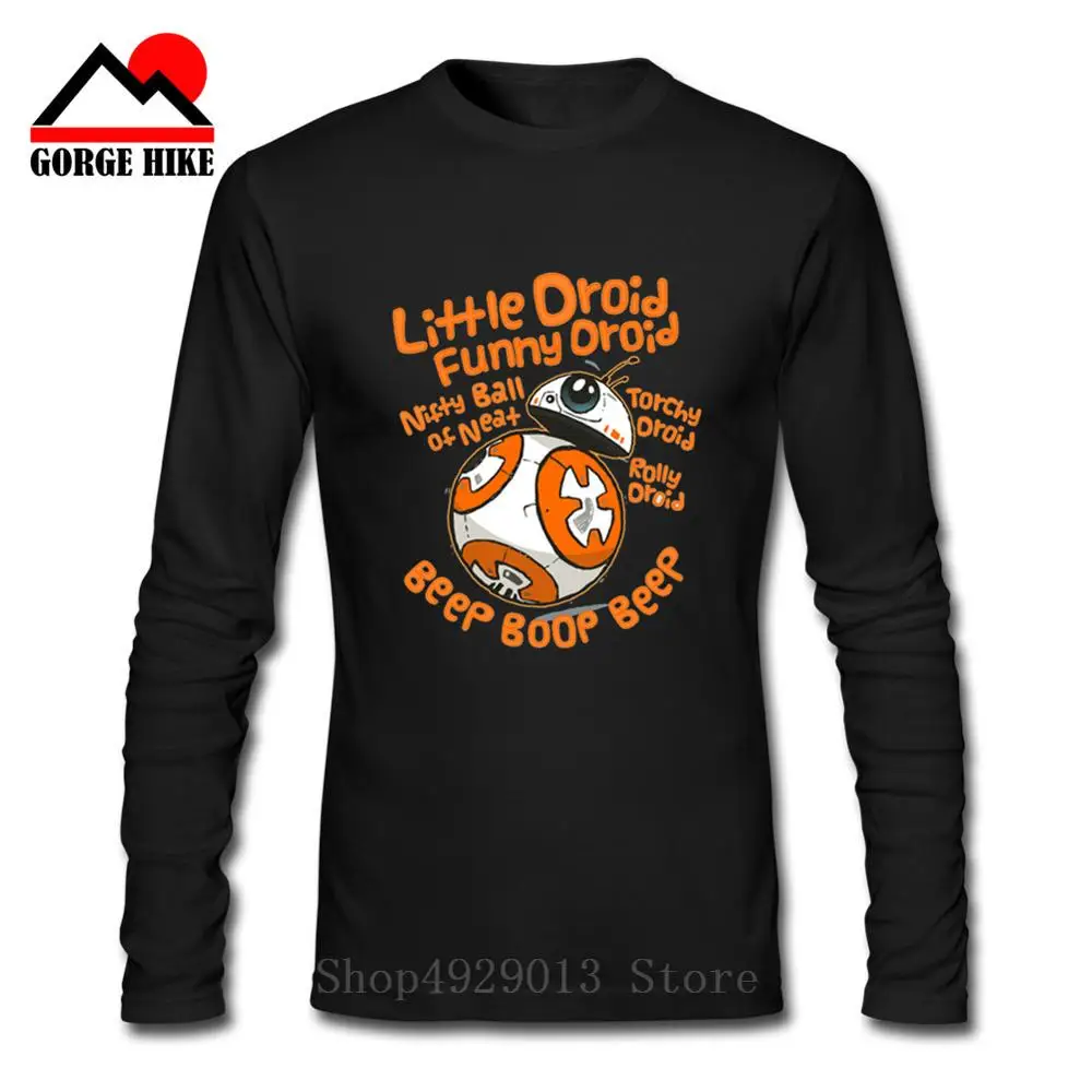 Мужская футболка с длинным рукавом из хлопка в стиле хип хоп принтом мультфильма