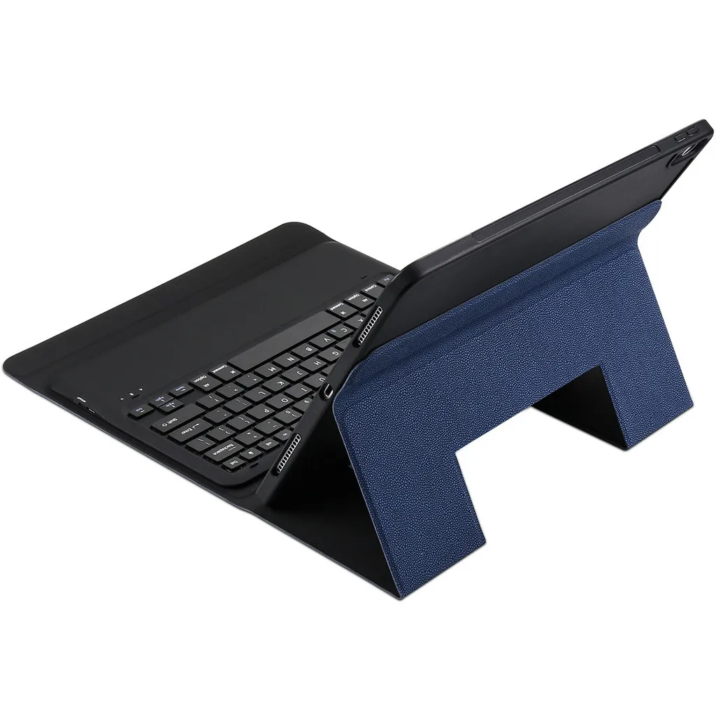 VOBERRY клавиатура беспроводная съемная bluetooth-клавиатура для iPad Pro 12,9 дюйма ультра-тонкий из искусственной кожи чехол с подставка для ручки#2