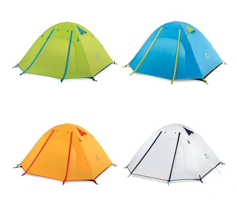 NatureHike модернизированная P Series Классическая палатка 210T ткань для 2 4 человек NH15Z003