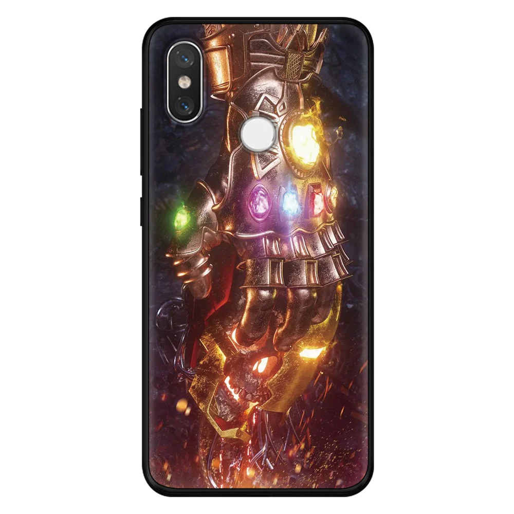 0mjinsht Мягкий ТПУ чехол Marvel для Xiaomi mi 9 8 Explorer Lite A1 A2 6X 5X для Xiao mi Red mi Note 6 7 Pro 5 Pocophone F1 чехол Coque Fundas - Цвет: 0mjinsht