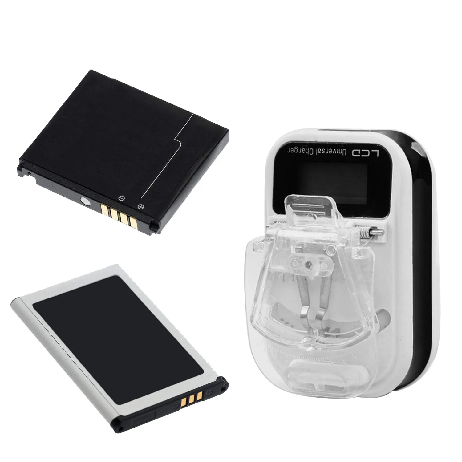 Besegad Универсальное зарядное устройство для аккумулятора USB путешествий