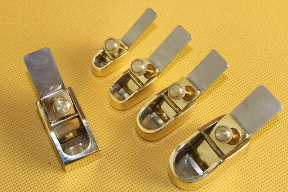 

5 pcs various size Mini brass planes Violin/Cello making tools