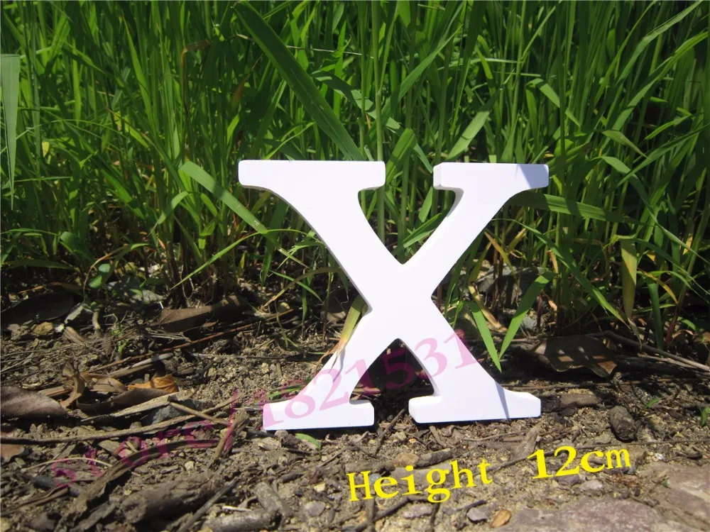 Русский алфавит высота 12 см украшение для дома искусственные деревянные белые