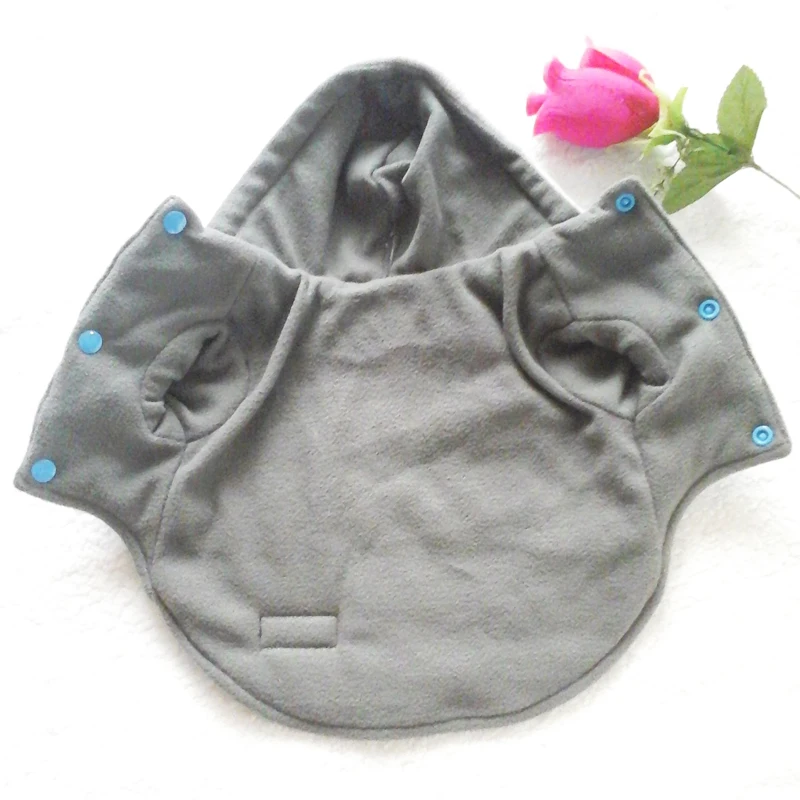 Зимние куртки для собак 5 цветов уплотненная теплая щенков одежда с капюшоном