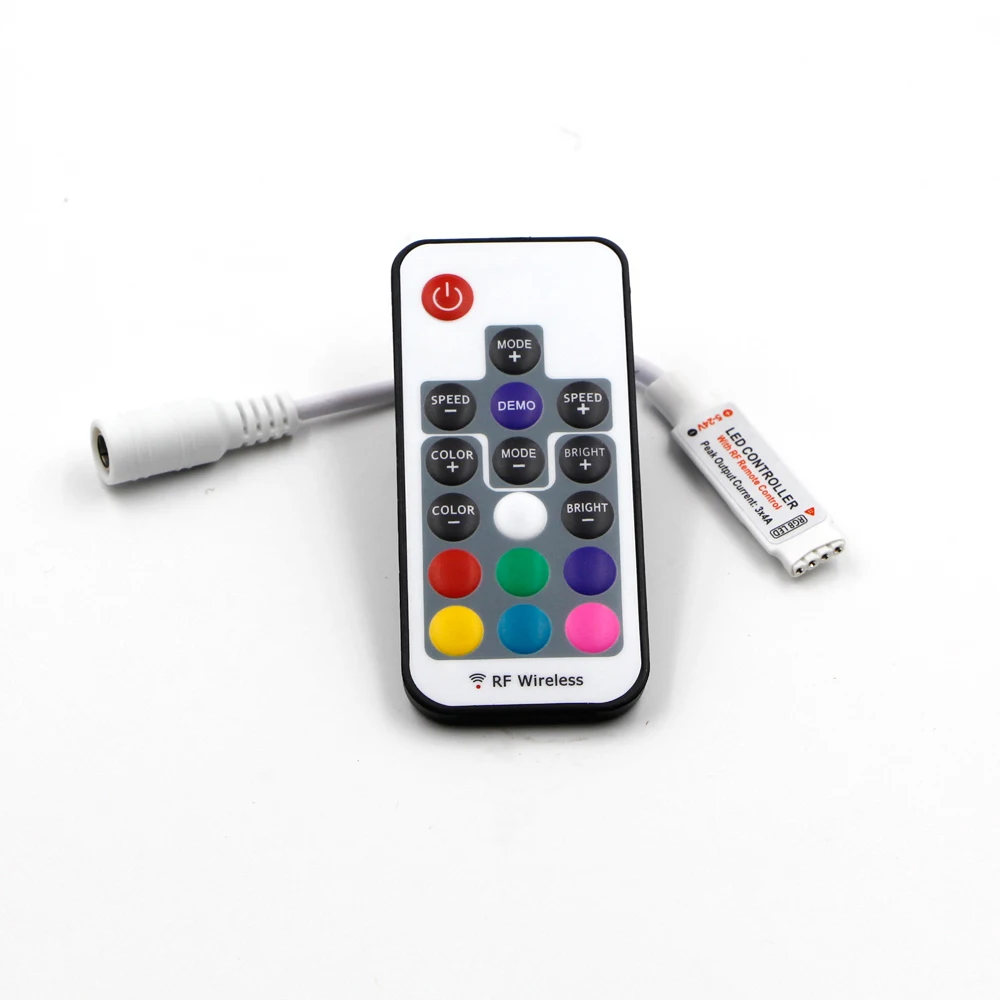 1 шт. RGBW RGB Cnontroller 12В 44Key 24key 40key ИК инфракрасный пульт дистанционного управления для