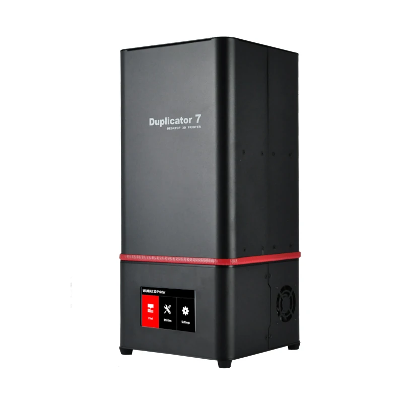 2018 newest WANHAO D7 PLUS Resin Jewelry Dental 3D Printer , Cheap Personal desktop DLP LCD 3d printer for sale