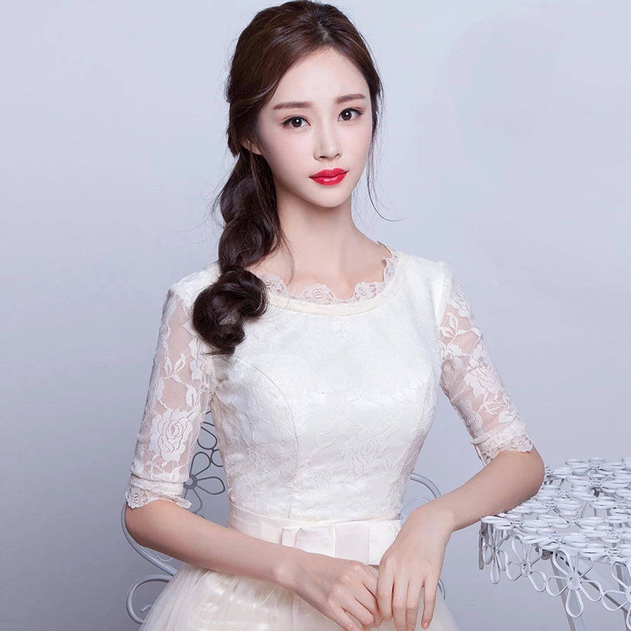 Сексуальный о вырез с коротким рукавом черное кружевное длиной до колен