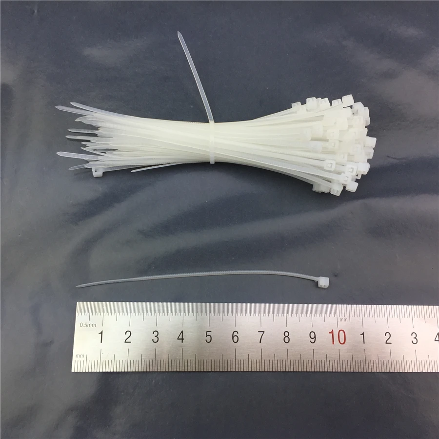 Автозапчасти STARPAD самоблокирующиеся Нейлоновые кабельные стяжки 3*100 (2*100) 1000 шт.|tie