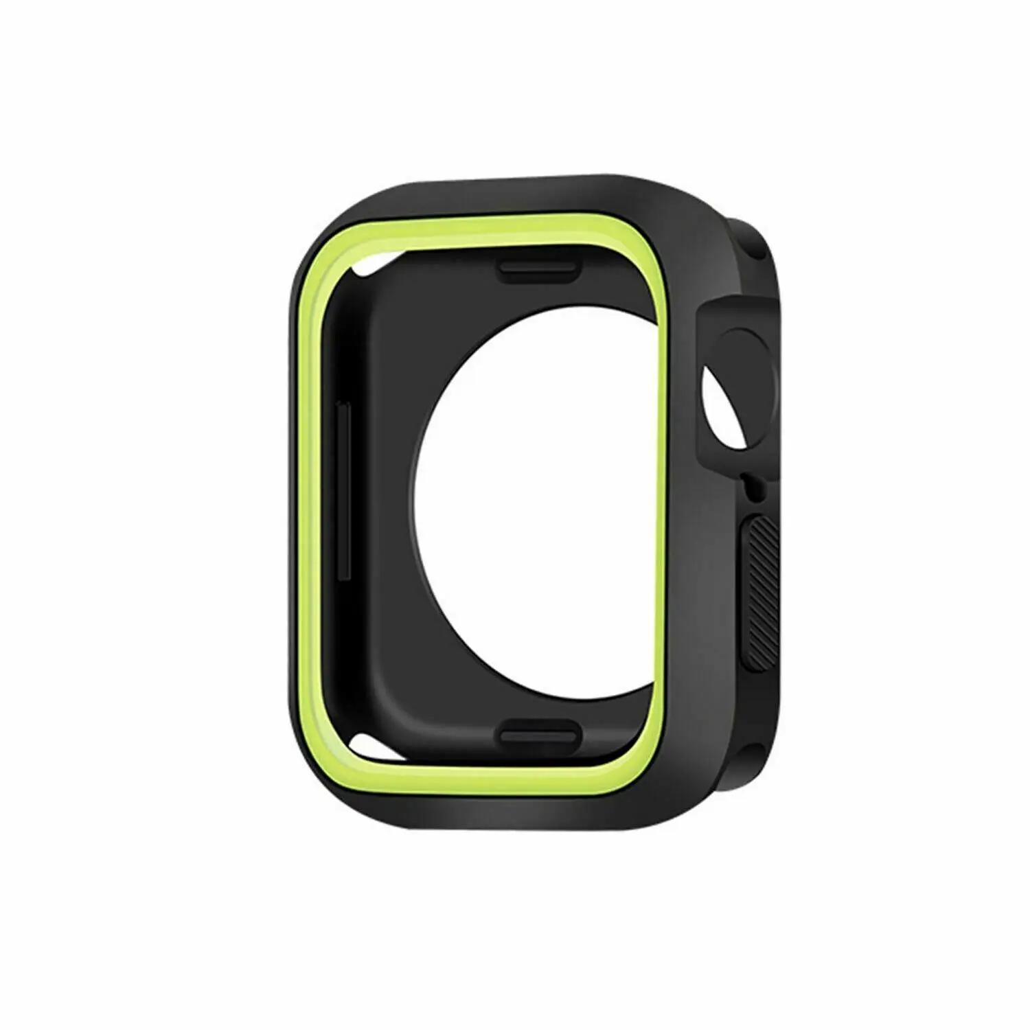 Силиконовый чехол для Apple Watch 42 мм 38 40 44 спортивный ремешок полная Рамка резиновый