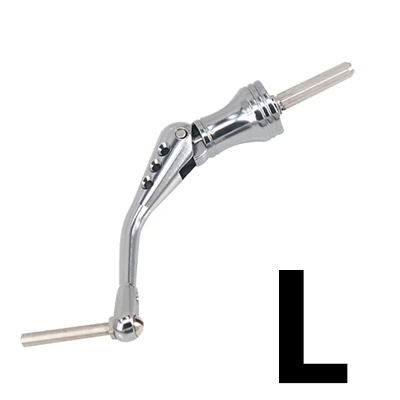 Silver CNC мощная ручка для Shimano Поворотная Ручка Складная мощная ручка для рыбалки спиннинговая катушка сменная ручка - Цвет: Silver