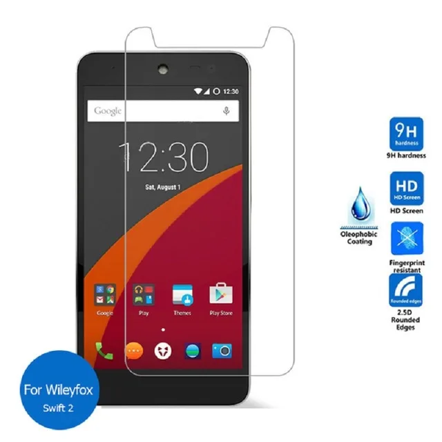 Для Wileyfox Swift 2 закаленное стекло 2.5D 9H Взрывозащищенная защитная пленка для экрана Защитная пленка на Swift2 Plus 5,0 дюймов