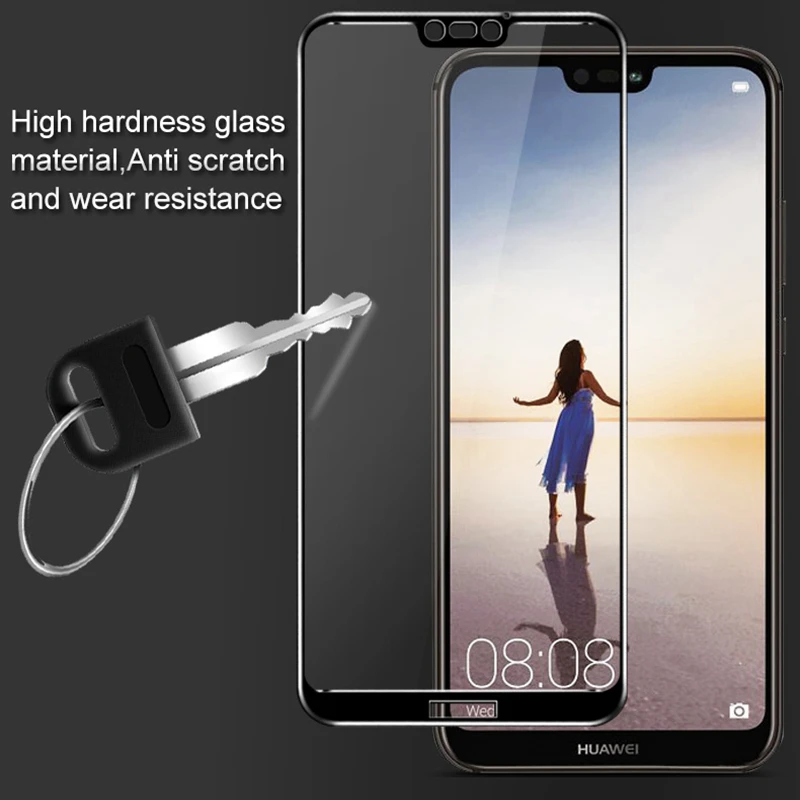 OLLIVAN 3D Стекло для huawei P20 Lite Закаленное защитную крышку Pro P8 2018 Экран защитная