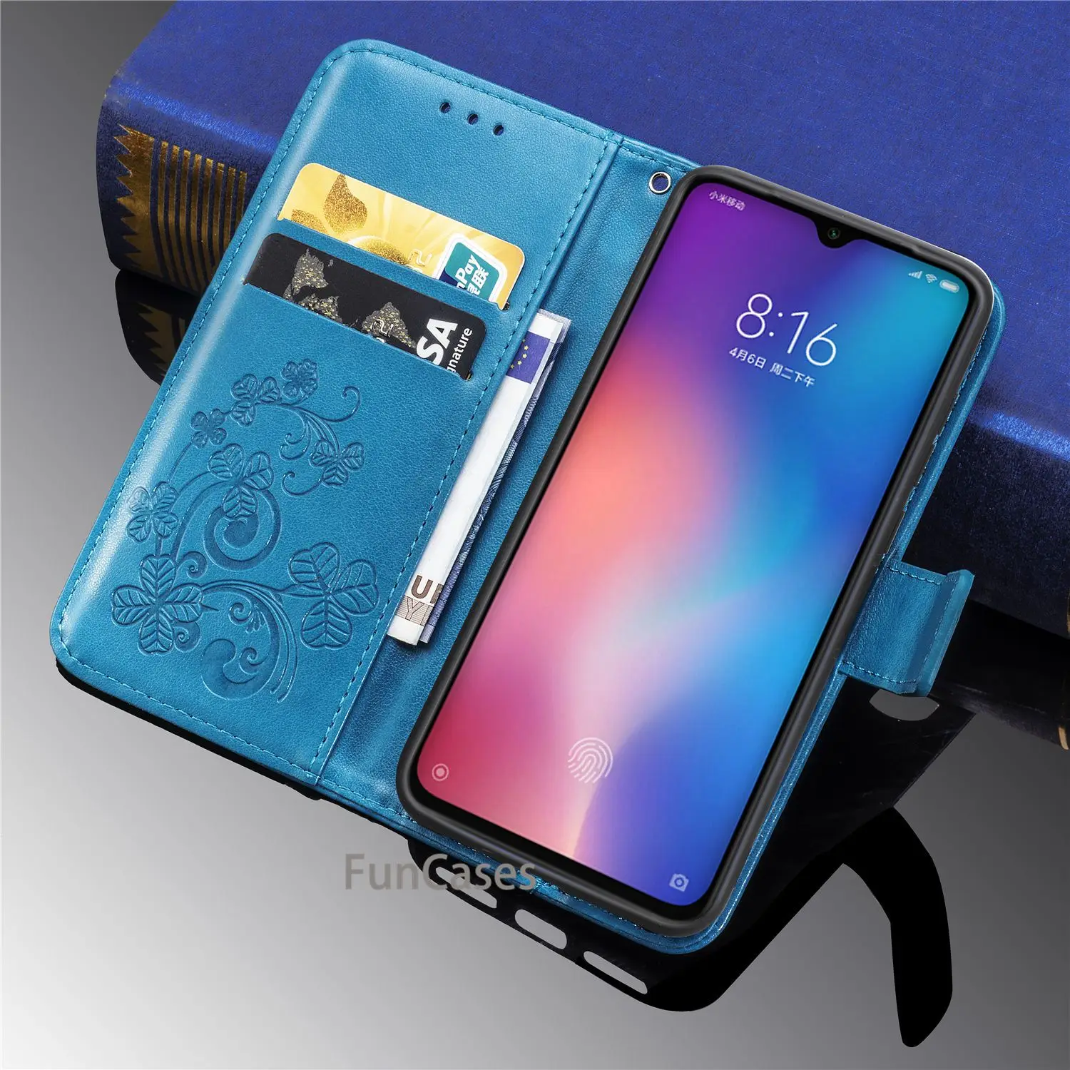 Для Xiaomi mi 9 чехол Роскошный футляр для телефона из искусственной кожи Кожаный
