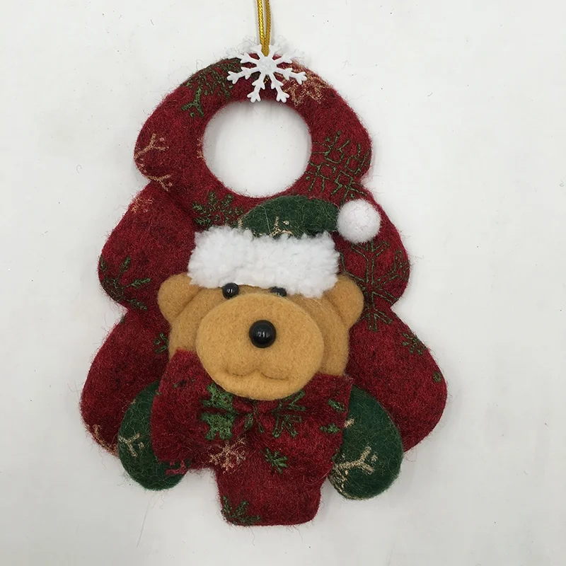 2017 бренд счастливого Нового года Рождественский Декор Санта Снеговик