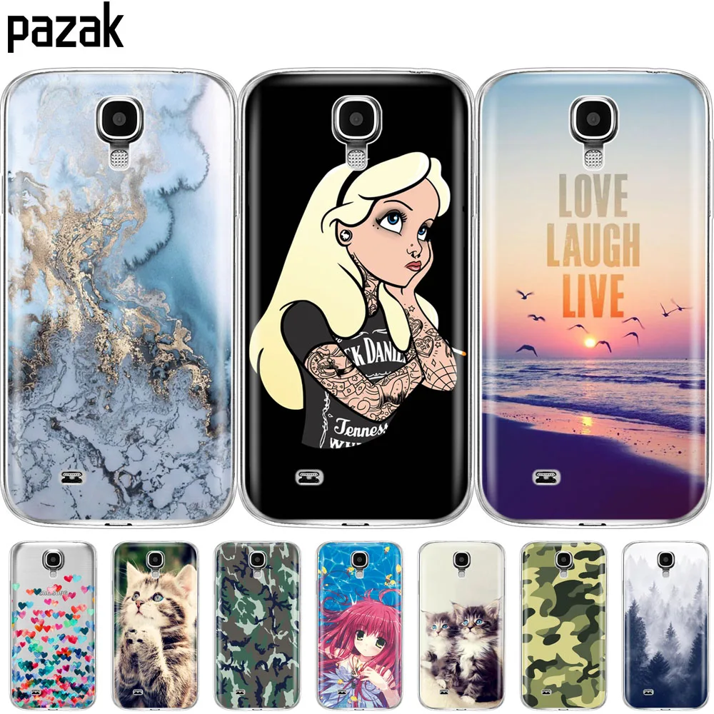 Silicone Soft Case For Samsung Galaxy S4 i9500 TPU Cover For Samsung S4 Phone shell da Hoesje Protective For S 4 phone shell