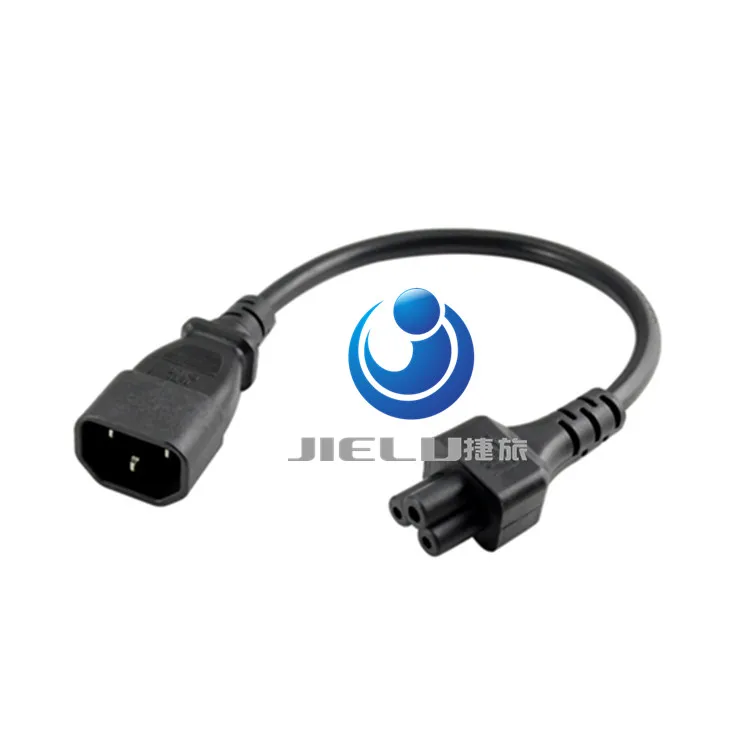 IEC 320 C14 Male Plug to C5 Female Adapter Cable 3 Pin Micky.PDU PSU Power Converter Cord 30CM 5PCS | Обустройство дома