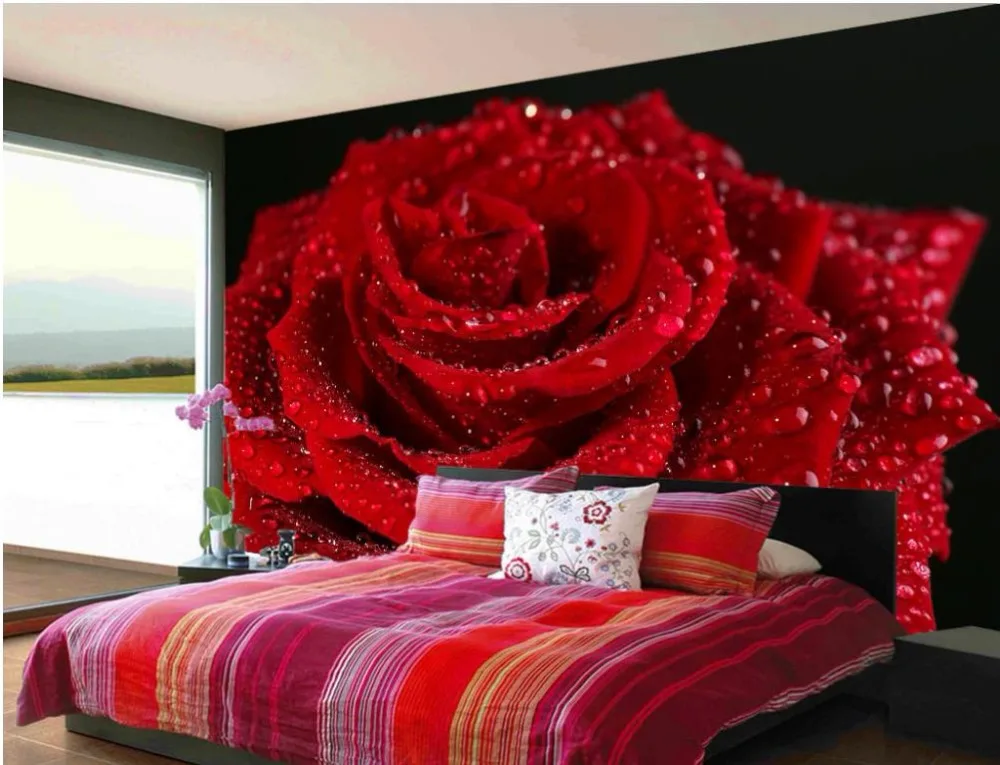 На заказ любой размер Настенные обои 3D Фреска для гостиной Красивая