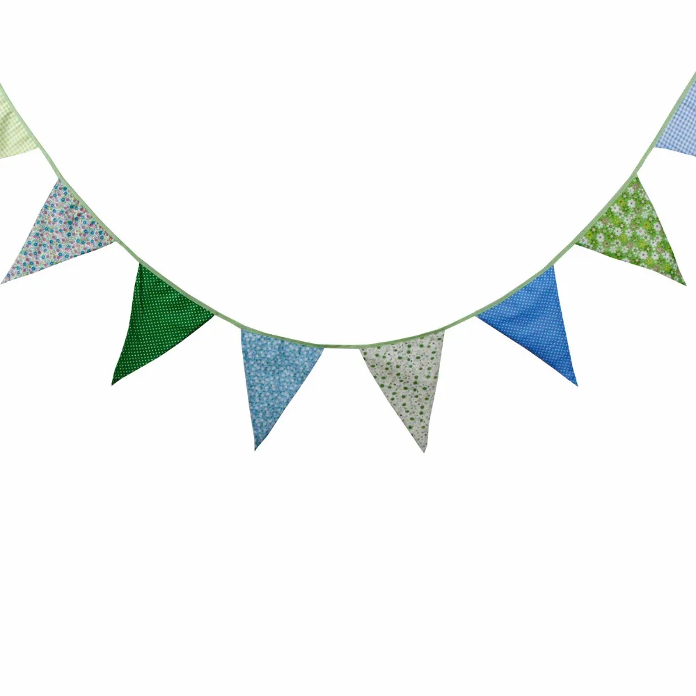 12 флагов 3 6 м большого размера разноцветный синий зеленый хлопок ткань баннер из