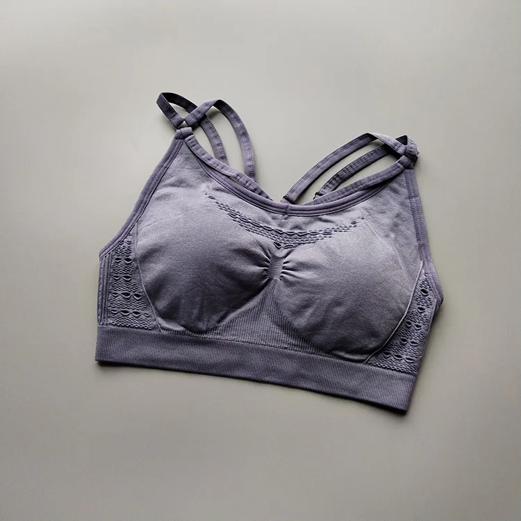 gray blue bra Женский набор для занятий йогой и тренажерного зала из 2 предметов VIP - Цвет: gray blue bra