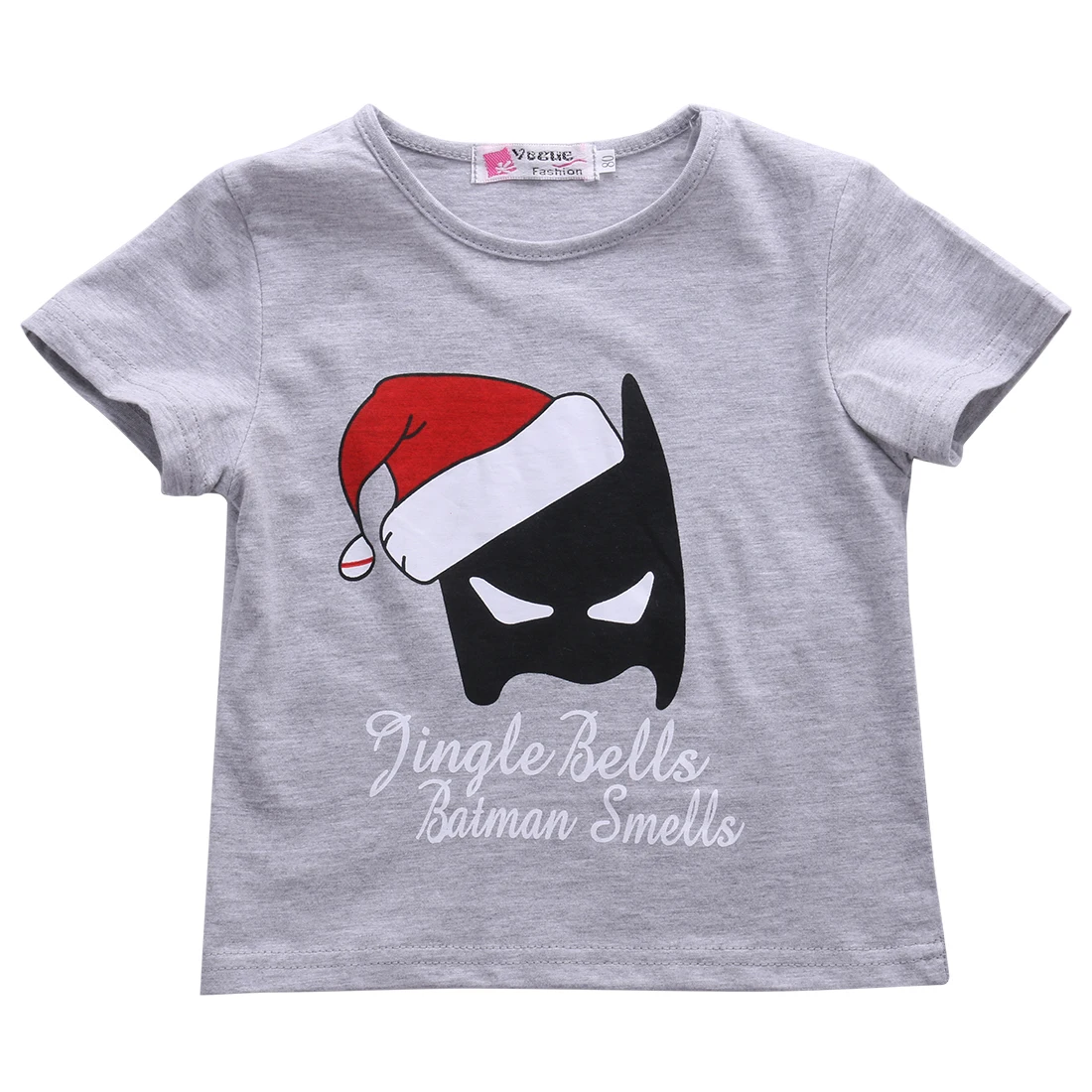 Рождественская Одежда для новорожденных мальчиков футболка с Бэтменом и штаны