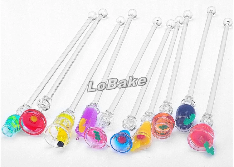 23 см длина 10 шт./упак. Разноцветные Мини-Коктейльные виски-палочки для напитков