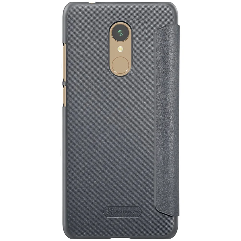 Для Xiaomi Redmi 5 чехол NILLKIN Sparkle серии супер тонкий протектор флип чехол из искусственной кожи чехол для Xiaomi Redmi5 Сумки для телефона