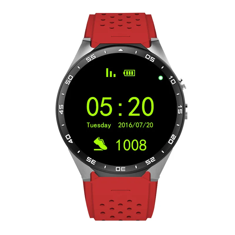 Sograce KW88 Bluetooth Смарт часы Спорт Здоровья Smartwatch пульсометр для Xiaomi Huawei Samsung Android ISO