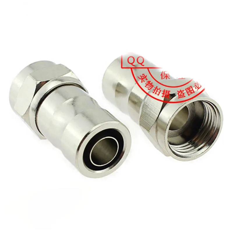 10 шт. 75-5 F Коннектор адаптер Кабельное ТВ коннектор штекер цифровой телеприставка