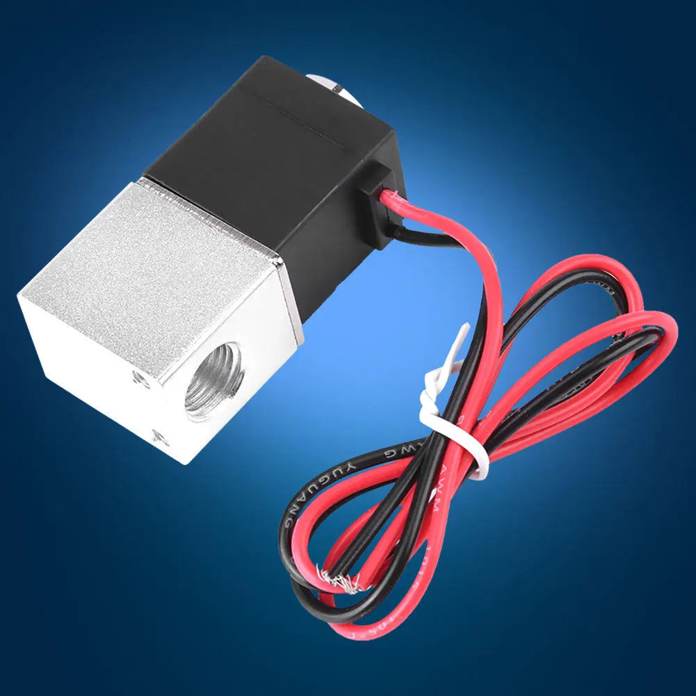 Горячая DC12V/DC24V 2 способа нормально закрытый электрический соленоидный воздушный
