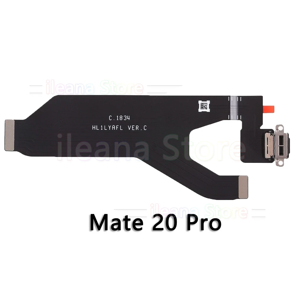 Для huawei mate 7 8 9 10 20 Lite Pro Plus USB Дата Зарядка порт Зарядное устройство Док-станция гибкий кабель для телефона запчасти - Цвет: Mate 20 Pro