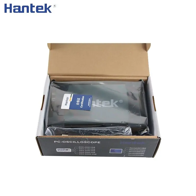 Hantek 6022BE PC USB Portable Digital Oscilloscope Handheld 6022BE Digital Storage 2 Channels 20MHz 48MSa/s Oscilloscope