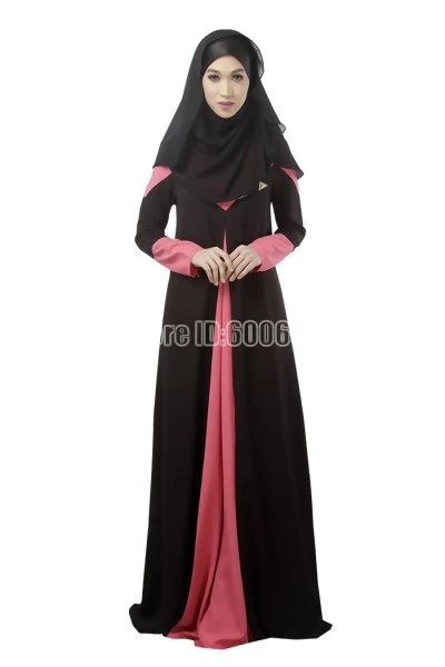 Лоскутный кафтан абайя мусульманская джилбаба Арабская одежда мусульманское