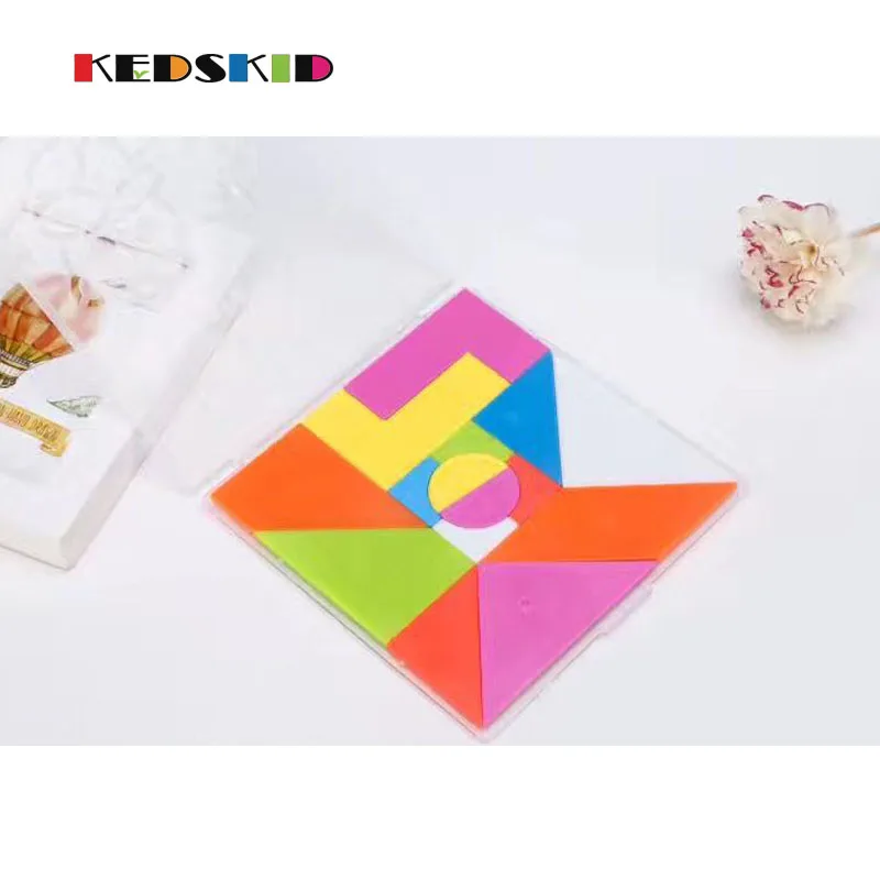 15 шт головоломки Дети умственного развития охраны окружающей среды пластиковые