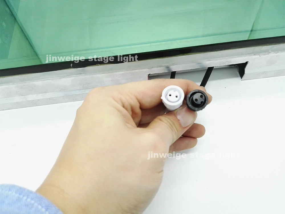 RGB зеркало 1 м x 3D бесконечность СВЕТОДИОДНЫЙ танцпол украшение для ночного клуба