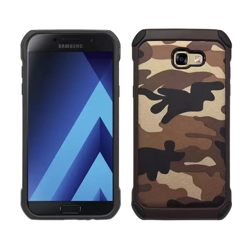 For Samsung Galaxy Note 4 N9100 Hybrid Armor Plastic + TPU 2 in 1 Army Camo Camouflage Rear Cover Case |