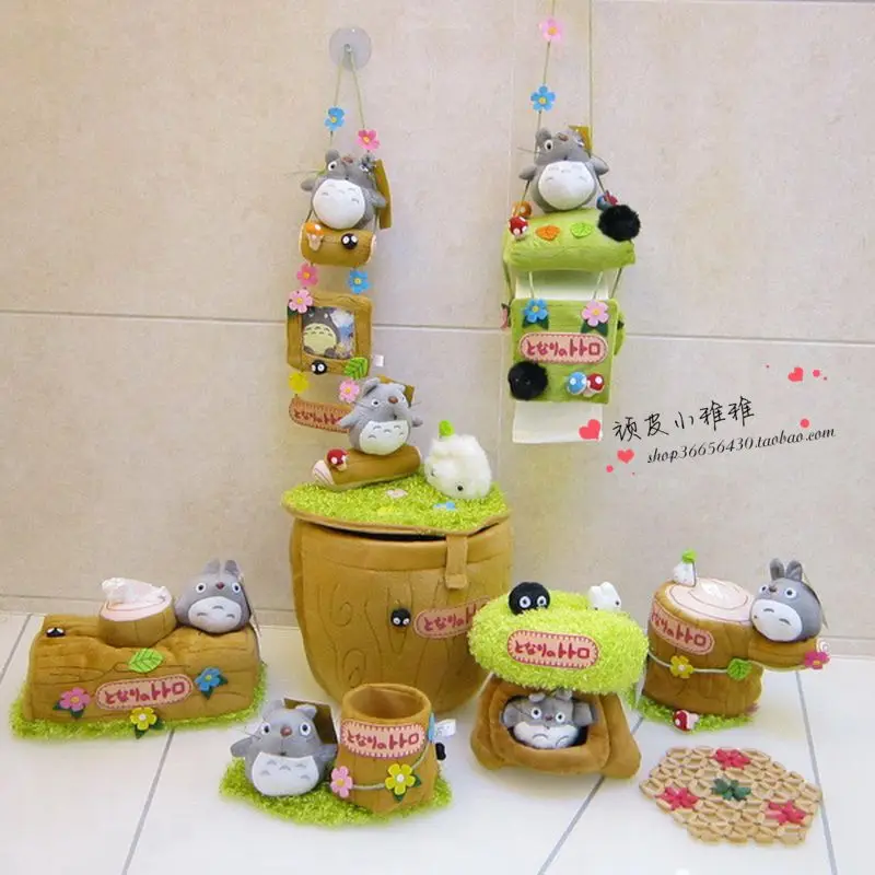 Милый мультяшный держатель для ручек Тоторо коробка бумажных салфеток украшения