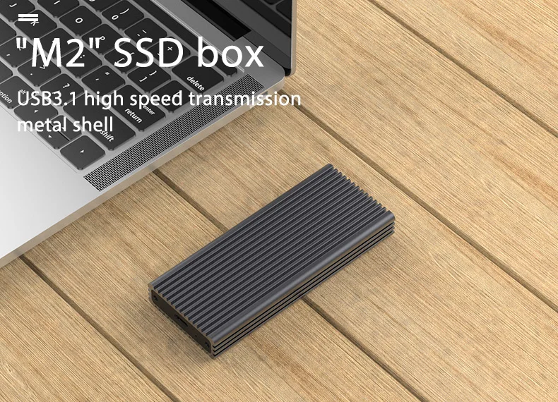 Blueendless NVME M.2 ssd корпус type-c порт высокая скорость передачи жесткий диск Корпус тепловыделение черный алюминиевый ssd