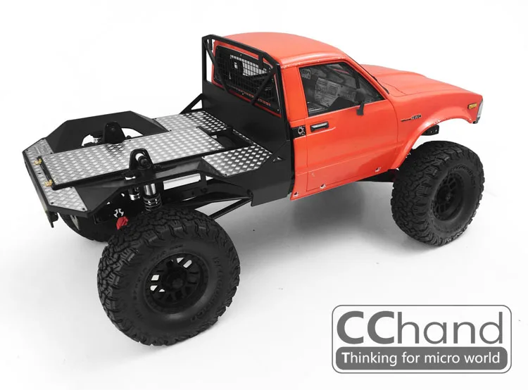 CChand металлическая задняя грузовая нагрузка для 1/10 rc car TF2 Корпус Корпуса также