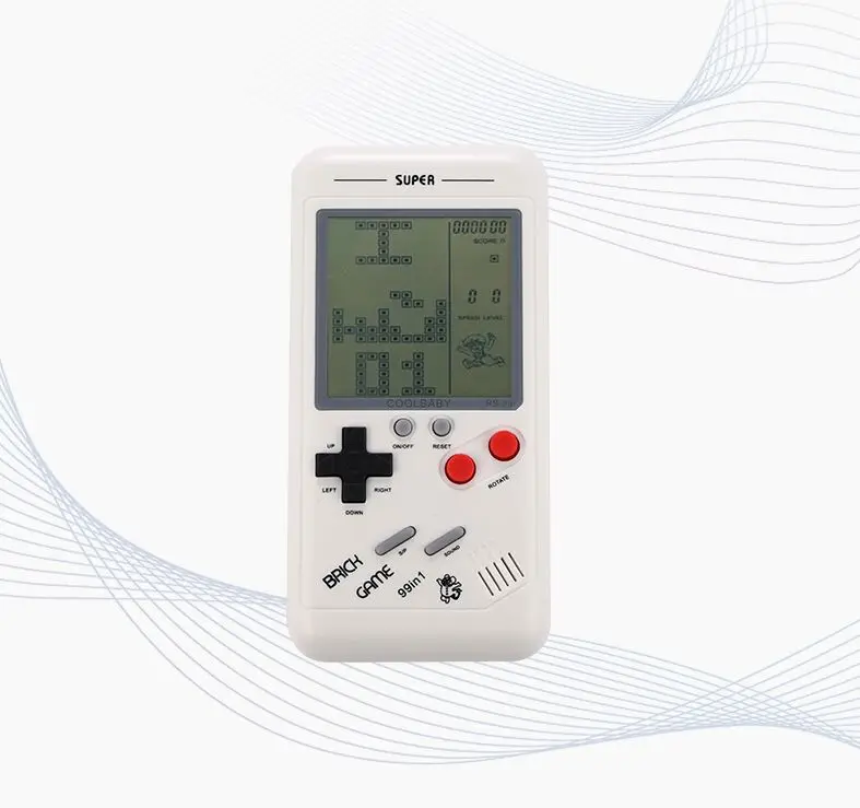 Лучший подарок ретро классика детство тетрис портативные игровые плееры ЖК