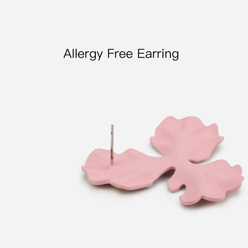 Женские серьги гвоздики с цветком GWACC модные ярких цветов простые ювелирные