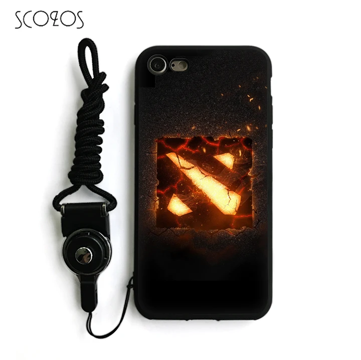 Scozos Dota 2 Силиконовые ТПУ Телефон Чехол Мягкий чехол для iPhone X 5 5S SE 6 S 7 8 плюс # nb89 |